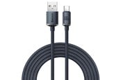 USB - Baseus Crystal Shine cable USB to USB-C 100W 1.2m (black) - CAJY000401