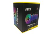 Kabinettvifte - AZZA Hurricane II - case fan - Kabinettvifte - 120mm - Svart - FNAZ-12DRGB2-241