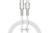 USB - Baseus USB-C cable for Lightning  Cafule PD 20 W 2 m (white) - CATLJK-B02