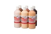 Kreative leker - Creall School paint set Colors of the World 6x500ml - 30060