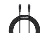 USB - Baseus Superior Series Cable USB-C to USB-C 100W 1m (black) - CATYS-B01