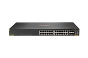 Switch/splitter - Hewlett Packard Enterprise HPE Aruba 6200F 24G Class4 PoE 4SFP+ 370W Switch - JL725B#ACE