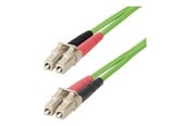 Nettverkskabel - StarTech.com 3m (10ft) LC to LC (UPC) OM5 Multimode Fiber Optic Cable- patch cable - 3 m - green - Grønn - 3m - LCLCL-3M-OM5-FIBER