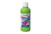 Kreative leker - Creall Glitter Paint Green 250ml - 01210