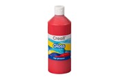 Kreative leker - Creall Gloss Gloss Paint Red 500ml - 01273