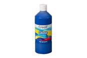 Kreative leker - Creall Gloss Gloss Paint Blue 500ml - 01275