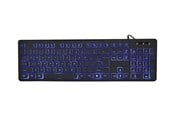Tastatur - Gembird - keyboard - QWERTY - US - black - Tastatur - Engelsk (USA) - Svart - KB-UML3-02