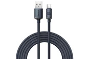 USB - Baseus Crystal Shine cable USB to USB-C 100W 2m (black) - CAJY000501