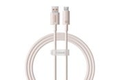 USB - Baseus Fast Charging cable USB to USB-C Habitat Series 1m 100W (pink) - P10360203421-00