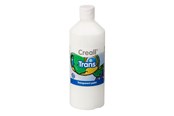 Kreative leker - Creall Transparent Paint White 500ml - 23028
