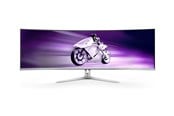 Skjerm - 49" Philips Evnia 8000 49M2C8900/00 - 5120x1440 - 240Hz - QD-OLED - 90W USB-C - KVM switch - 49M2C8900/00