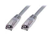 Nettverkskabel - DIGITUS Ecoline patch cable - 1 m - grey - Grå - 1m - DK-1521-010