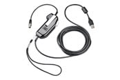 Kabelordner/Kabelstrømpe - Poly - PTT (push-to-talk) headset adapter for headset - monaural no serial - TAA Compliant - 8K712AA#AC3