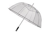 Fritid & Reise - Falcone dome umbrella manual opening 111 cm transparent/black - RD-2-8120