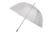 Fritid & Reise - Falcone Umbrella -  102 cm - Transparant White - RD-2-8111