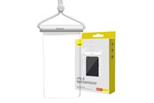 Mobil - Deksel og etui - Baseus Waterproof phone case  AquaGlide with Cylindrical Slide Lock (white) - P60263701213-00