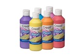 Kreative leker - Creall Pearl Paint 6x250ml - 23465