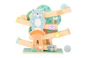 Babyleker - Small Foot - Wooden Marble Run Animals Pastel - 11473
