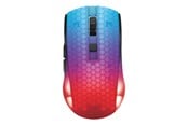 Mus - Deltaco GAMING DM320 Transparents RGB Wireless - Gaming mus - 6 - Svart - GAM-145