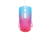 Mus - Deltaco GAMING DM310 Transparent RGB Ultralight Wired - Gaming mus - 6 - Hvit - GAM-144-W