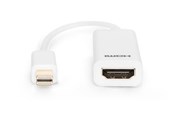 Skjermkabel - DIGITUS Mini DisplayPort til HDMI Adapter - 0.15m - AK-340411-001-W
