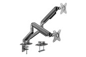 Skjermholder - Gembird Monitorarm - Justerbar arm, 2 skjermer, 17-32" - MA-DA2-05