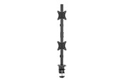 Skjermholder - Gembird Monitor Arm Pole - Vertical desk 2-display 17"-32" - MA-D2-02
