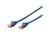 Nettverkskabel - DIGITUS patch cable - 50 cm - blue RAL 5017 - 0.5m - DK-1644-005/B