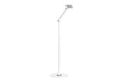Skjermholder - Deltaco Universal floor stand with adjustable arm tablets and phones from 4.7 to 12.9" white - ARM-0561
