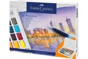 Skrive- & Tegneverktøy - Faber-Castell Watercolours in pans 36ct set - 169736