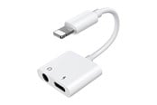 Diverse kabel - Joyroom Audio Adapter 3.5mm  S-Y104 (white) - S-Y104 3.5mm