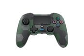 Spill - Tilbehør - NACON Dualshock 4 V2 Controller Asymmetric - Camo Green - Wireless Controller - Sony PlayStation 4 - PS4OFPADWLCAMOGREEN