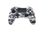 Spill - Tilbehør - NACON Dualshock 4 V2 Controller Asymmetric - Camo Grey - Wireless Controller - Sony PlayStation 4 - PS4OFPADWLCAMOGREY
