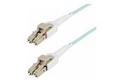 Nettverkskabel - StarTech.com 5m (15ft) LC to LC (UPC) OM4 Switchable Fiber Optic Cable - patch cable - 5 m - aqua - Grønn - 5m - 450FBLCLC5SW