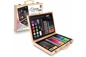 Arts & Crafts - Tilbehør - Grafix Coloring set - 86 pieces in wooden suitcase - 150100