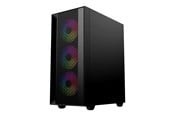 Kabinett - Gembird Fornax 4000 - mid tower - ATX - Kabinett - Tower - Svart - CCC-FC-4000
