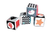 Babyleker - Clementoni First Months - Soft Blocks Black/White - 17321