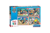 Puslespill - Clementoni Puzzles PAW Patrol 4in1 Gulv - 21513