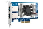 Nettverksadapter - QNAP QXG-10G2T - network adapter - PCIe 3.0 x4 - 100M/1G/2.5G/5G/10 Gigabit Ethernet x 2 - QXG-10G2T