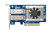 Nettverksadapter - QNAP QXG-25G2SF-E810 - network adapter - PCIe 4.0 x8 - 25 Gigabit SFP28 x 2 - QXG-25G2SF-E810