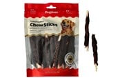 Hund - Dogman Strutseomviklede tyggepinner av råhud 12.5 cm (25-pakning) - 310473