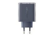 Mobil - Adaptere og ladere - Acefast A45 mains charger 2x USB-C 1xUSB-A 65W PD (grey) - A45 Noble jade