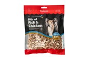 Hund - Dogman Hundegodbiter Biter av Fisk & Kylling 250g - 479380