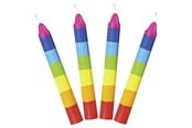 Kjøkkentilbehør - Goki Candles Rainbow 10 pcs. - 60860