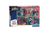 Puslespill - Clementoni Puzzles Marvel Spiderman 4in1 Gulv - 21515
