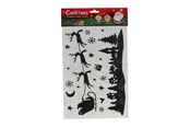 Kreative leker - Wins Holland Silhouette Window Stickers Christmas - ST810