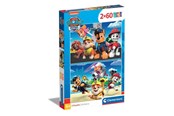 Puslespill - Clementoni Jigsaw puzzle Paw Patrol 2x60st. Gulv - 21623