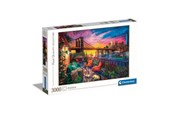 Puslespill - Clementoni Manhattan Balcony Sunset (3000) - 33552