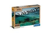Puslespill - Clementoni Jigsaw Puzzle National Geographics - Penguin 1000pcs. Gulv - 39730