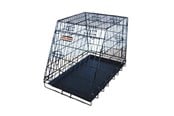 Hund - Active Canis Reise hundebil skråbur L75 W47 H56 cm Svart - T6877